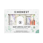 The Honest Company Baby Arrival Gift Set: 6 Pieces, Moisturizing, Basic Cleansing, Lavender Scent